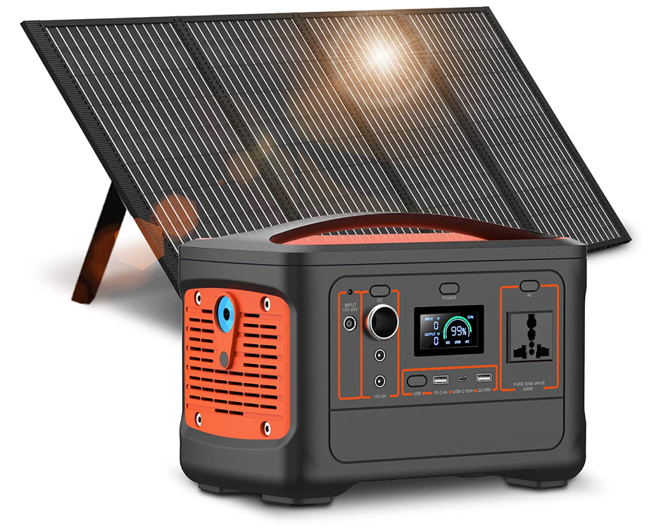 Battery Backup System which is charged by Solar Power