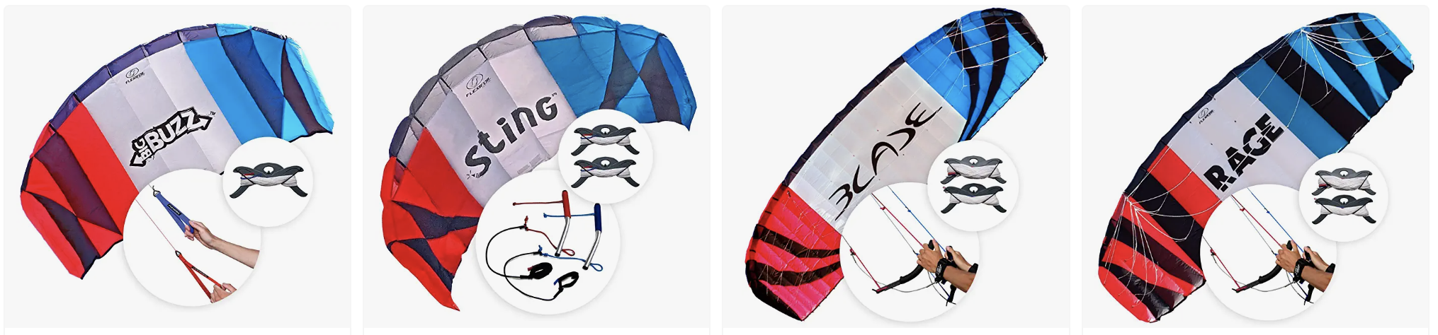 4 Photos of Power Kites